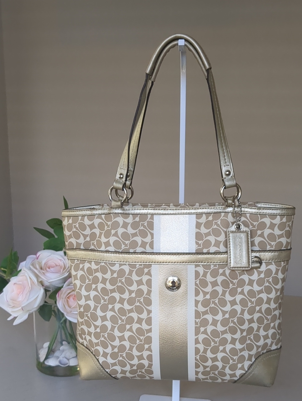 Coach Chelsea Heritage Signature Tote